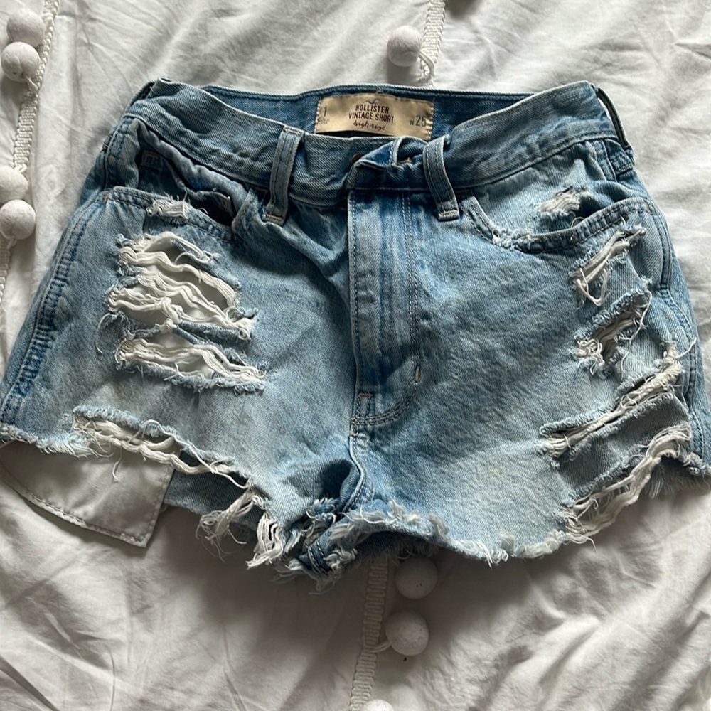 Hollister High Rise Shorts For Sale
